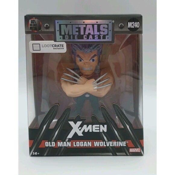 Metals Die Cast Old Man Logan Wolverine X-men NEW Loot Crate Jada Metals - Picture 1 of 6